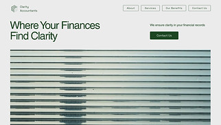  website templates - General Accountant (Classic)